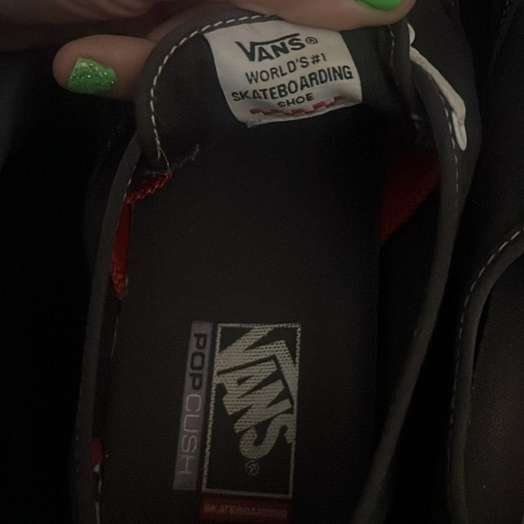 Vans grey pop cushion gummy bottoms skateboarding - Picture 4 of 4